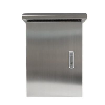 Stainless Steel Outdoor Electrical Enclosure with IP66 Protection Rating, Waterproof Cabinet, Electrical Panel and Electronic Instrument Housing