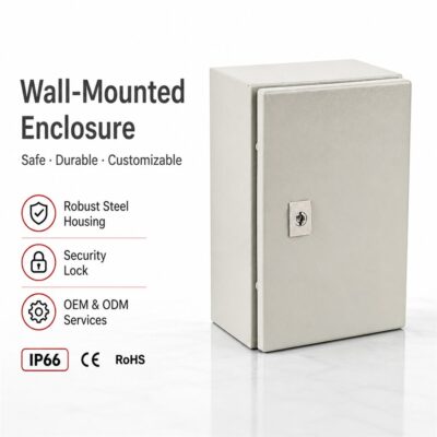 Cold Rolled Steel Electrical Box Dustproof Waterproof Enclosure Wall Mounted Control Cabinet Custom Oem Factory